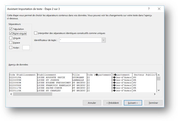 Etape 2 Ouvrir Un Fichier Csv Dans Un Tableur Enseignement SNT